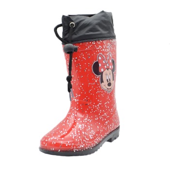 Cizme din cauciuc pentru fete E Plus M Minnie Mouse 557495, Rosu Cizme din cauciuc pentru fete E Plus M Minnie Mouse 557495, Rosu