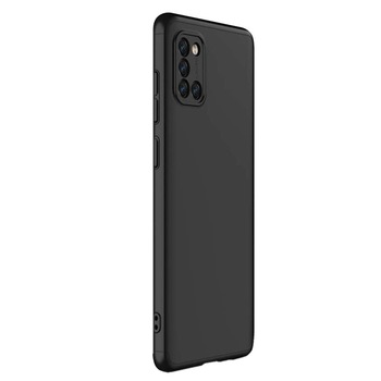 Husa si folie 360 compatibile Samsung Galaxy A31, GKK Original, Negru Husa si folie 360 compatibile Samsung Galaxy A31, GKK Original, Negru