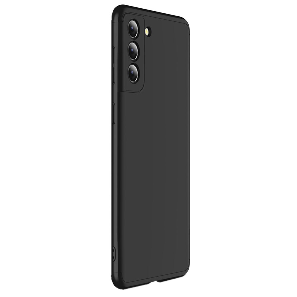Husa si folie 360 compatibile Samsung Galaxy S21 PLUS, GKK Original, Negru