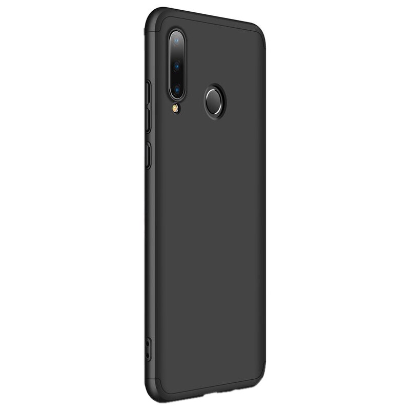 Husa si folie 360 compatibile Huawei P30 Lite, GKK Original, Negru