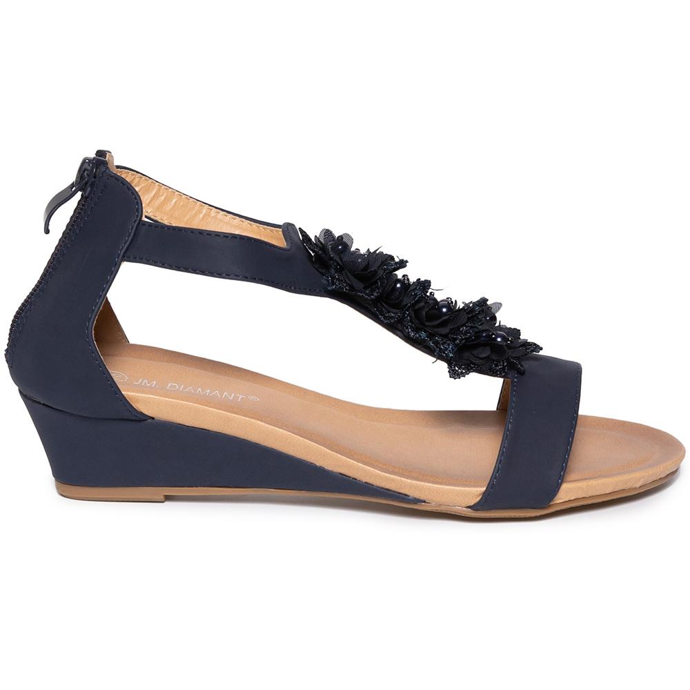 Sandale dama Winnie, Bleumarin, Albastru