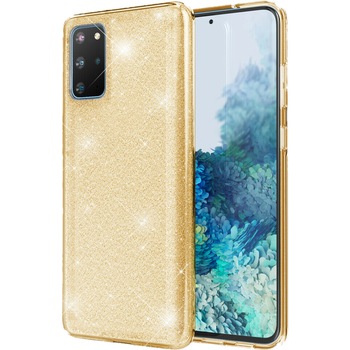 Husa pentru Samsung Galaxy A12 glitter gold Husa pentru Samsung Galaxy A12 glitter gold