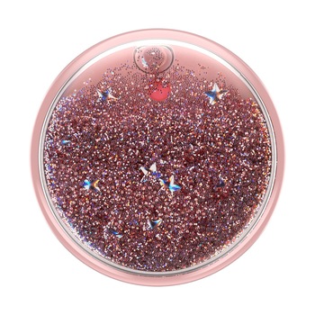 Suport universal pentru telefon Popsockets, lux, cu sclipici rose, Galaxie, cu capac care se poate schimba Suport universal pentru telefon Popsockets, lux, cu sclipici rose, Galaxie, cu capac care se poate schimba