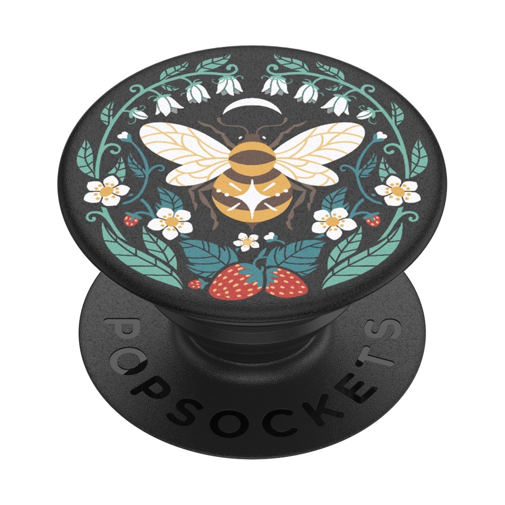 Suport Stand Adeziv Popsocket PopGrip pentru telefon, Bee Boho