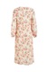 Vila, Rochie midi cu model floral, Bej/Roz/Verde, 38