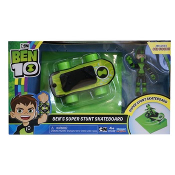 Figurina cu skateboard Ben 10 Super Stunt Figurina cu skateboard Ben 10 Super Stunt