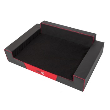 Culcus pentru animale Glamour exclusive, Negru, 120x80x28 cm Culcus pentru animale Glamour exclusive, Negru, 120x80x28 cm