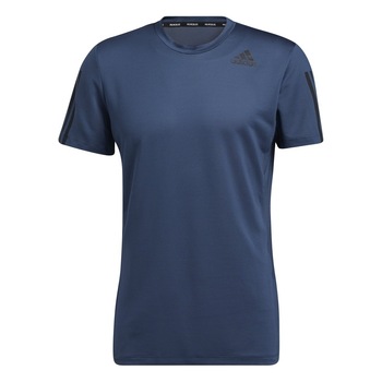 Tricou adidas Primeblue AEROREADY 3-Stripes Slim, Albastru Tricou adidas Primeblue AEROREADY 3-Stripes Slim, Albastru