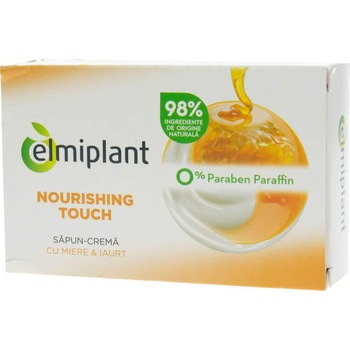 Sapun Solid Elmiplant, 100 g, Parfum Miere si Iaurt Sapun Solid Elmiplant, 100 g, Parfum Miere si Iaurt