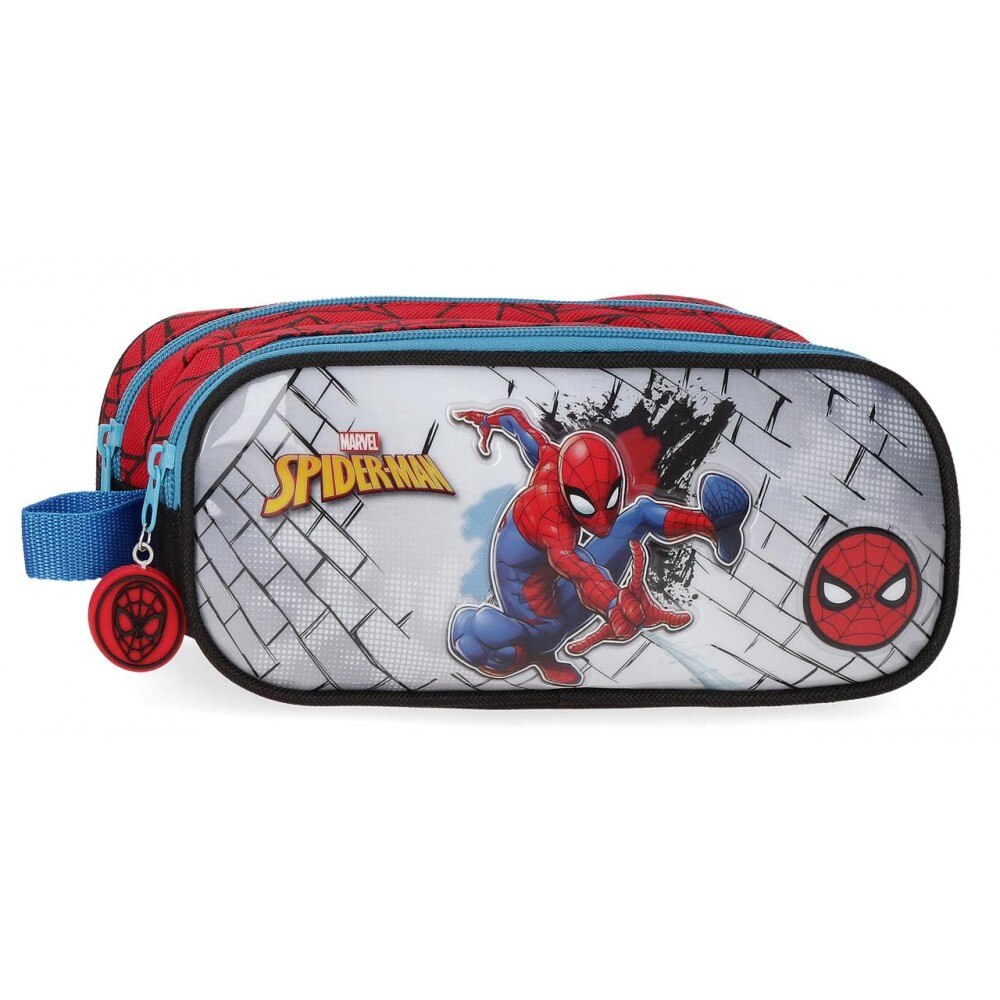 Penar 2 compartimente, 23 cm, Spiderman Red