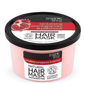 Masca de par pentru stralucire si vitalitate cu rodie si patchouli 250 ml Organic Shop Masca de par pentru stralucire si vitalitate cu rodie si patchouli 250 ml Organic Shop