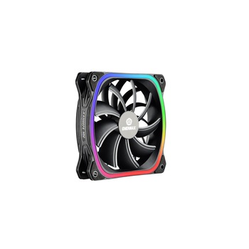 Ventilator ENERMAX SQUA, 12 cm, RGB PWM, Negru Ventilator ENERMAX SQUA, 12 cm, RGB PWM, Negru