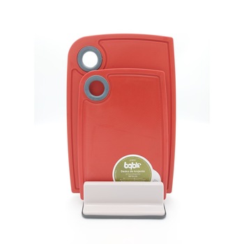 Set tocatoare Altom Red, plastic, 20x16 cm, 24x30 cm Set tocatoare Altom Red, plastic, 20x16 cm, 24x30 cm