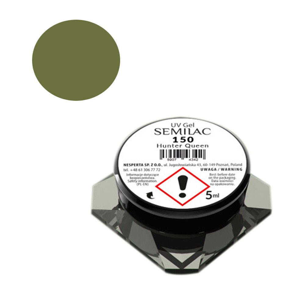 Gel UV color pentru unghii Semilac, 5 g, Hunter Queen 150