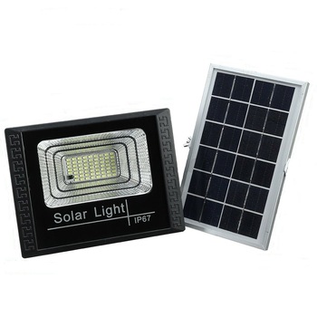 Proiector LED exterior de 200W cu panou solar, telecomanda cu functii multiple teleMAG Proiector LED exterior de 200W cu panou solar, telecomanda cu functii multiple teleMAG