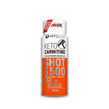 Supliment Alimentar, Amix, Ketolean® Keto Carnitine Shot 3500 Portocale Rosii, 60 ml Supliment Alimentar, Amix, Ketolean® Keto Carnitine Shot 3500 Portocale Rosii, 60 ml