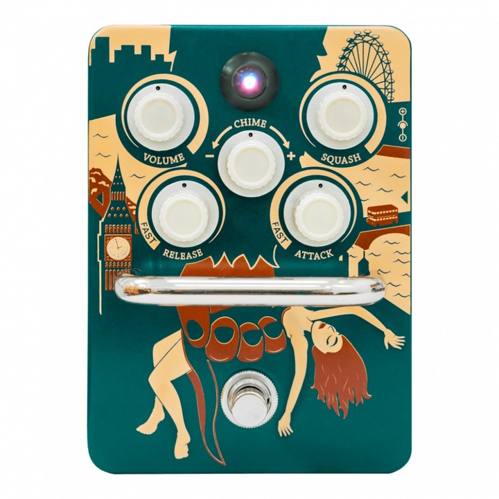 Pedala Efect Chitara, Compresor, Orange Kongpressor