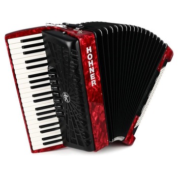 Acordeon Hohner Bravo III 120 Red Acordeon Hohner Bravo III 120 Red