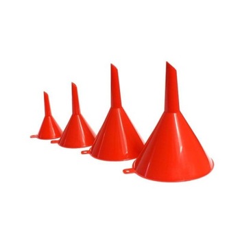 Set 4 palnii, plastic, 50 - 125 mm, rosu Set 4 palnii, plastic, 50 - 125 mm, rosu