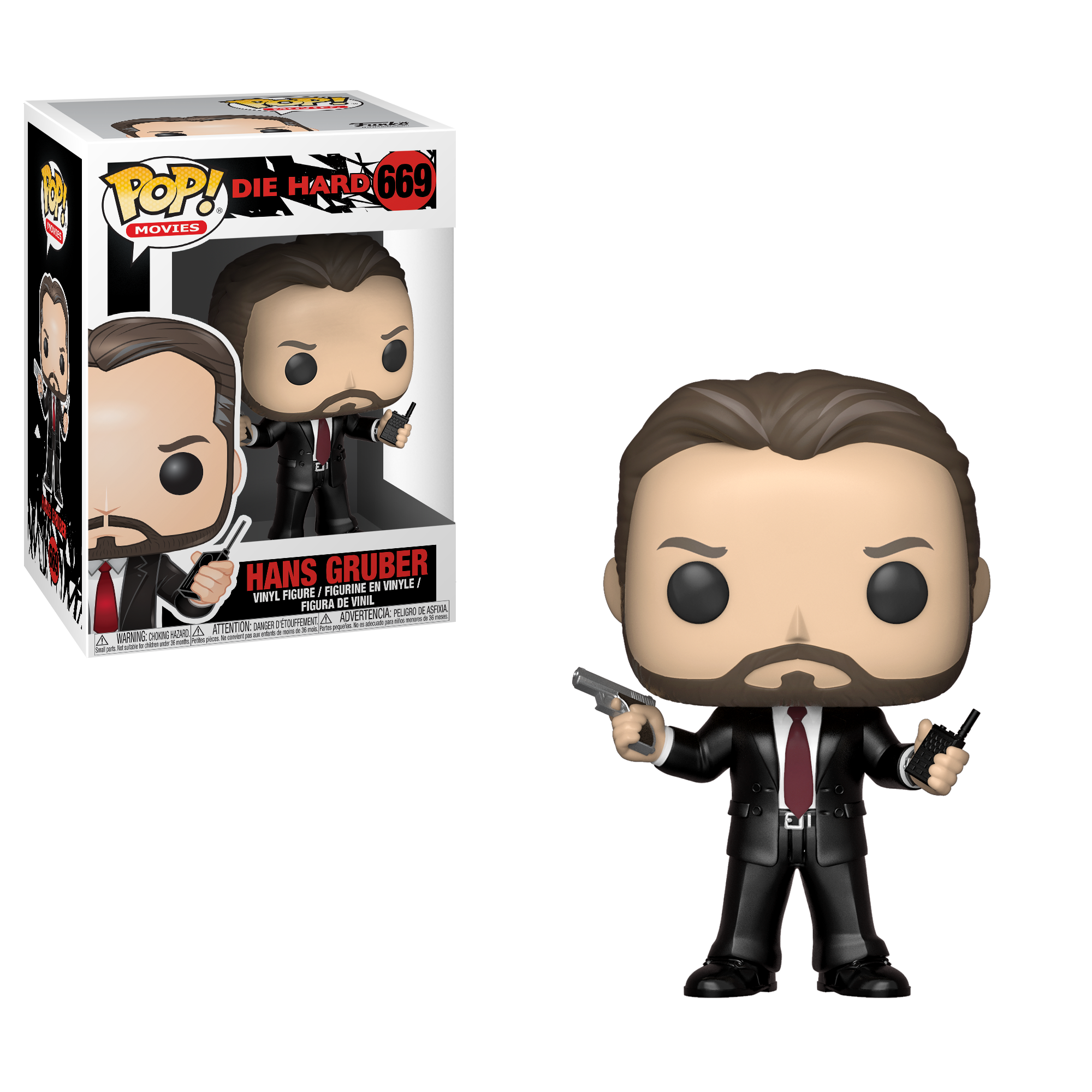 Figurina Funko POP! Movies - Die Hard, Hans Gruber 670