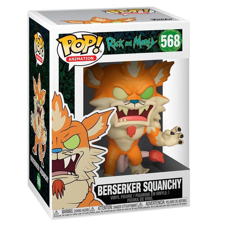 Figurina Funko POP! Animation - R&M S6, Berserker Squanchy 568