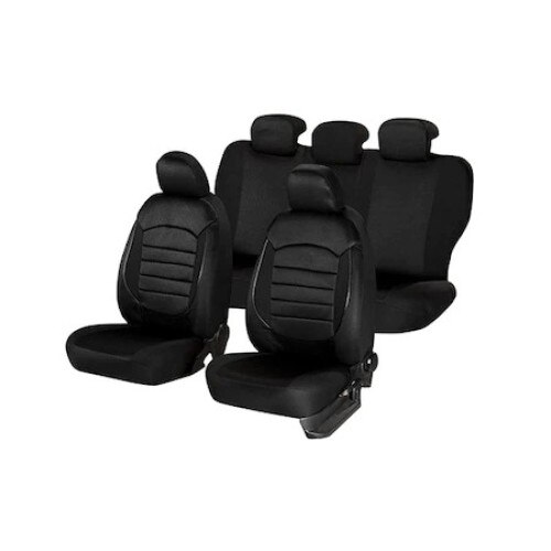 Huse scaune auto OPEL CORSA C 2000-2009 Urban Negru,11 piese