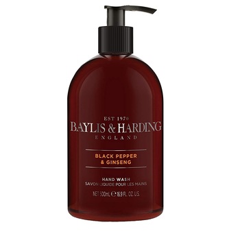 Sapun lichid de maini, Baylis & Harding, Black Pepper & Ginseng, 500ml Sapun lichid de maini, Baylis & Harding, Black Pepper & Ginseng, 500ml