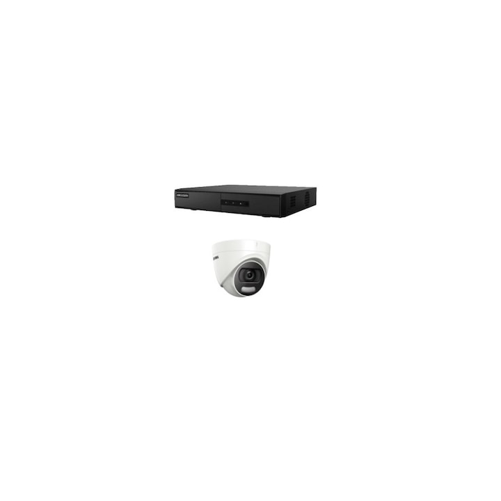 Kit supraveghere video Hikvision 2MP si HDD 1 TB MK100