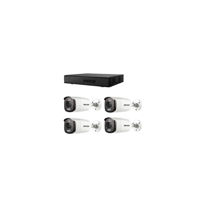 Kit Supraveghere Wireless, 5MP, 4 Camere, Nocturn, 51cm, 260x245x47mm