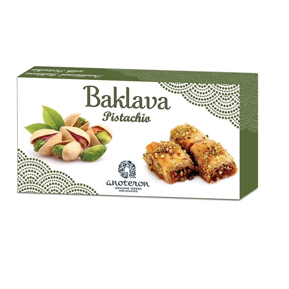Baklava cu fistic, Anoteron, reteta traditional greceasca, 200 g