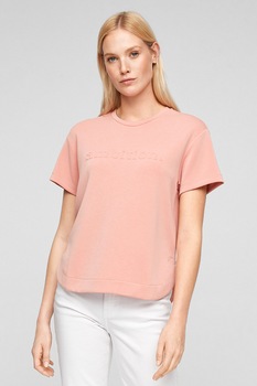 s.Oliver, Tricou din amestec de modal, Roz pastel s.Oliver, Tricou din amestec de modal, Roz pastel