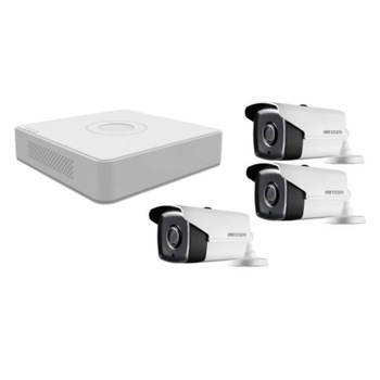 Kit supraveghere video Hikvision 5MP, cu 3 camere 5MP de exterior/interior MK475 Kit supraveghere video Hikvision 5MP, cu 3 camere 5MP de exterior/interior MK475