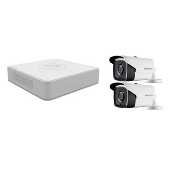 Kit supraveghere video Hikvision 5MP, cu 2 camere 5MP de exterior/interior MK284 Kit supraveghere video Hikvision 5MP, cu 2 camere 5MP de exterior/interior MK284