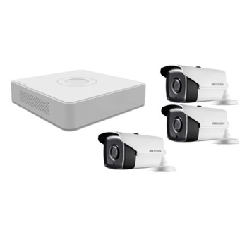 Kit supraveghere video Hikvision 5MP, cu 3 camere 5MP de exterior/interior MK285 Kit supraveghere video Hikvision 5MP, cu 3 camere 5MP de exterior/interior MK285