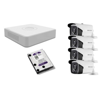 Kit supraveghere video Hikvision 5MP, cu 4 camere 5MP de exterior/interior si HDD 1 TB MK314 Kit supraveghere video Hikvision 5MP, cu 4 camere 5MP de exterior/interior si HDD 1 TB MK314