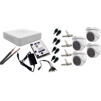 Kit supraveghere video Hikvision 5MP, cu 4 camere 5MP de interior si HDD 1 TB cu accesorii montaj MK552 Kit supraveghere video Hikvision 5MP, cu 4 camere 5MP de interior si HDD 1 TB cu accesorii montaj MK552