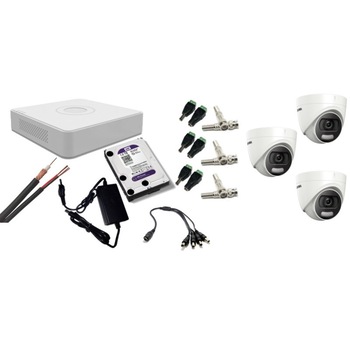 Kit supraveghere video Hikvision 5MP, cu 3 camere 5MP de interior si HDD 1 TB cu accesorii montaj MK365 Kit supraveghere video Hikvision 5MP, cu 3 camere 5MP de interior si HDD 1 TB cu accesorii montaj MK365