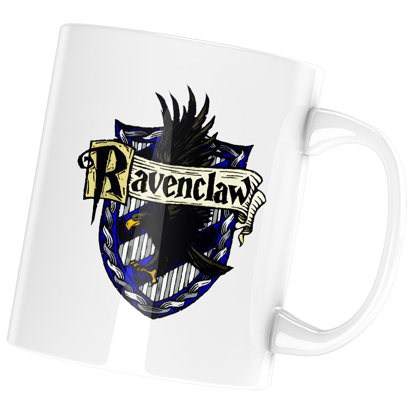 Cana Harry Potter Ravenclaw, alba, 330 ml