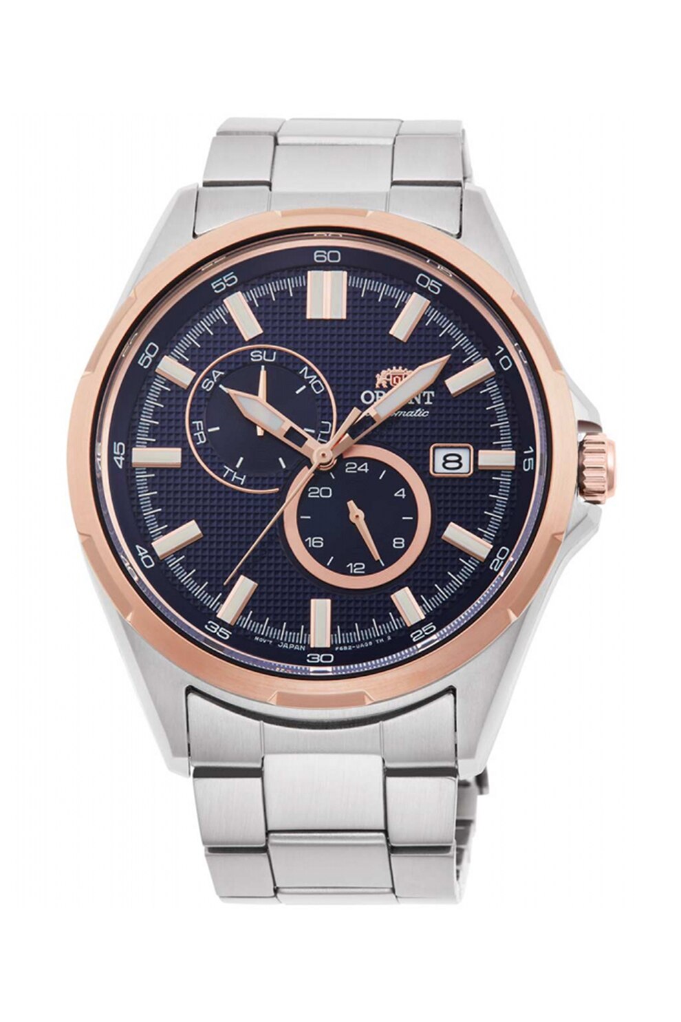 ORIENT, Ceas automatic de otel inoxidabil, Argintiu