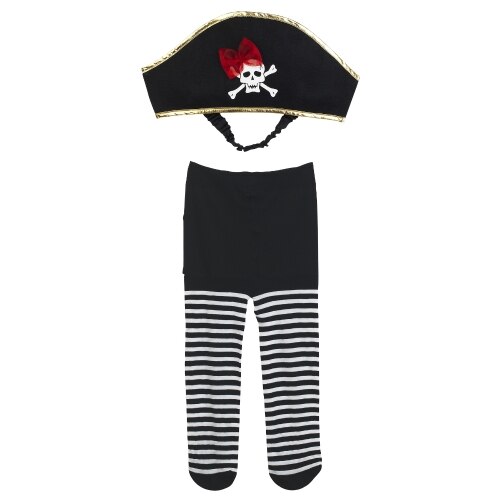 Costum De Pirat Imaginarium Party Pirate Girl 116 122 Cm 6 7 Ani Format Din Rochie Cu Volane 3645