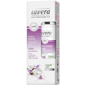 Serum pentru fermitate cu ceai alb, karanja si acid hialuronic 30 ml Lavera Serum pentru fermitate cu ceai alb, karanja si acid hialuronic 30 ml Lavera