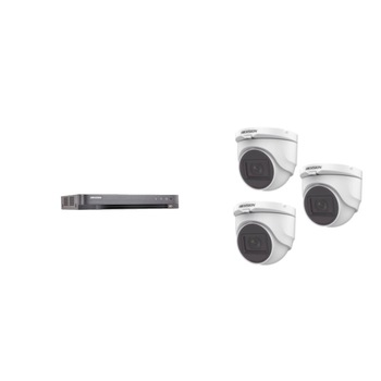 Kit supraveghere video Hikvision 8MP, cu 3 camere 8MP de interior MK568 Kit supraveghere video Hikvision 8MP, cu 3 camere 8MP de interior MK568