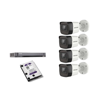 Kit supraveghere video Hikvision 8MP, cu 4 camere 8MP de exterior/interior si HDD 1 TB MK581 Kit supraveghere video Hikvision 8MP, cu 4 camere 8MP de exterior/interior si HDD 1 TB MK581