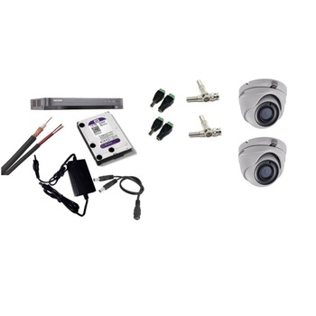 Kit supraveghere video Hikvision 5MP, cu 2 camere 5MP de interior si HDD 1 TB cu accesorii montaj MK436 Kit supraveghere video Hikvision 5MP, cu 2 camere 5MP de interior si HDD 1 TB cu accesorii montaj MK436