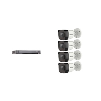 Kit supraveghere video Hikvision 8MP, cu 4 camere 8MP de exterior/interior MK565 Kit supraveghere video Hikvision 8MP, cu 4 camere 8MP de exterior/interior MK565