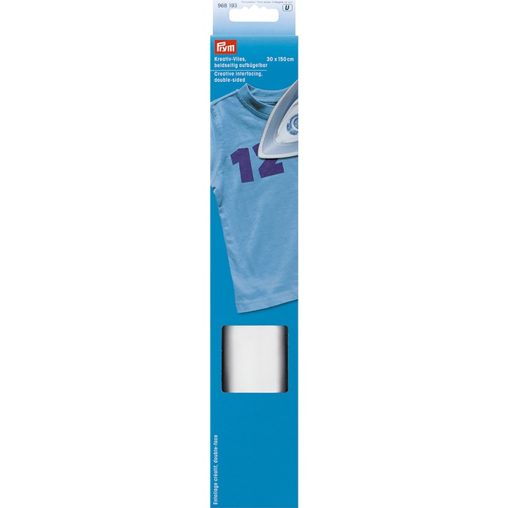 Termocolant creativ, dublu adeziv, cu tipare incluse, Prym, 150x30 cm