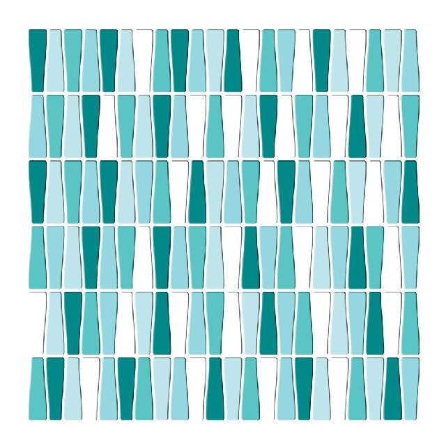 Mozaic Satin Glass, Xgres Cluj, A Mbo06 Xx 009,31 x 30 cm, 0,09 m²