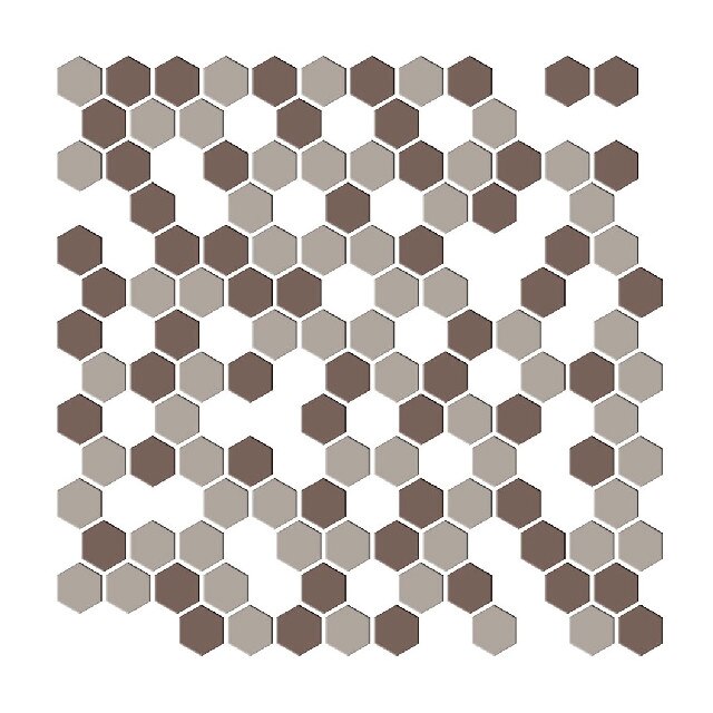 Mozaic Satin Glass, Xgres Cluj, A Mbo06 Xx 005,31 x 31 cm, 0,10 m²