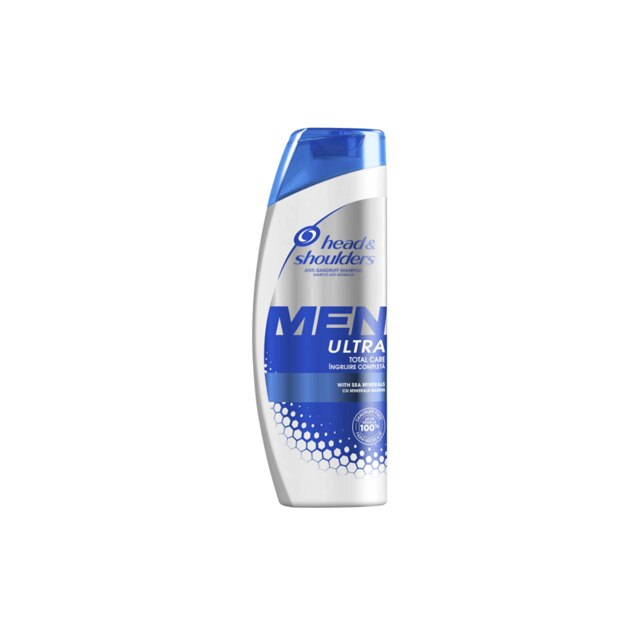 Sampon anti-matreata pentru barbati, Head&Shoulders Men Ultra Total Care, par normal, 360 ml