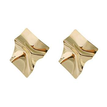Cercei luxury eleganti geometrie auriu WE022